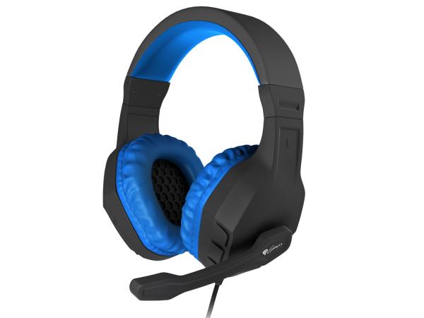 Herné stereo slúchadlá Genesis Argon 200, čierno-modré