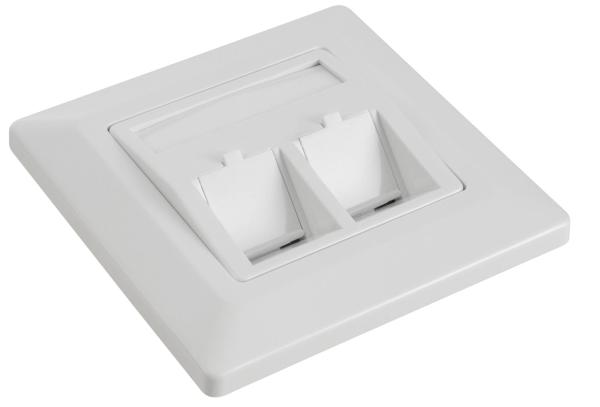 Zásuvka modulárna Solarix pre 2 keystony