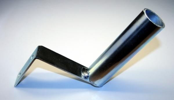 KNF konzola na stenu, dvojbodová, 12cm x 12cm