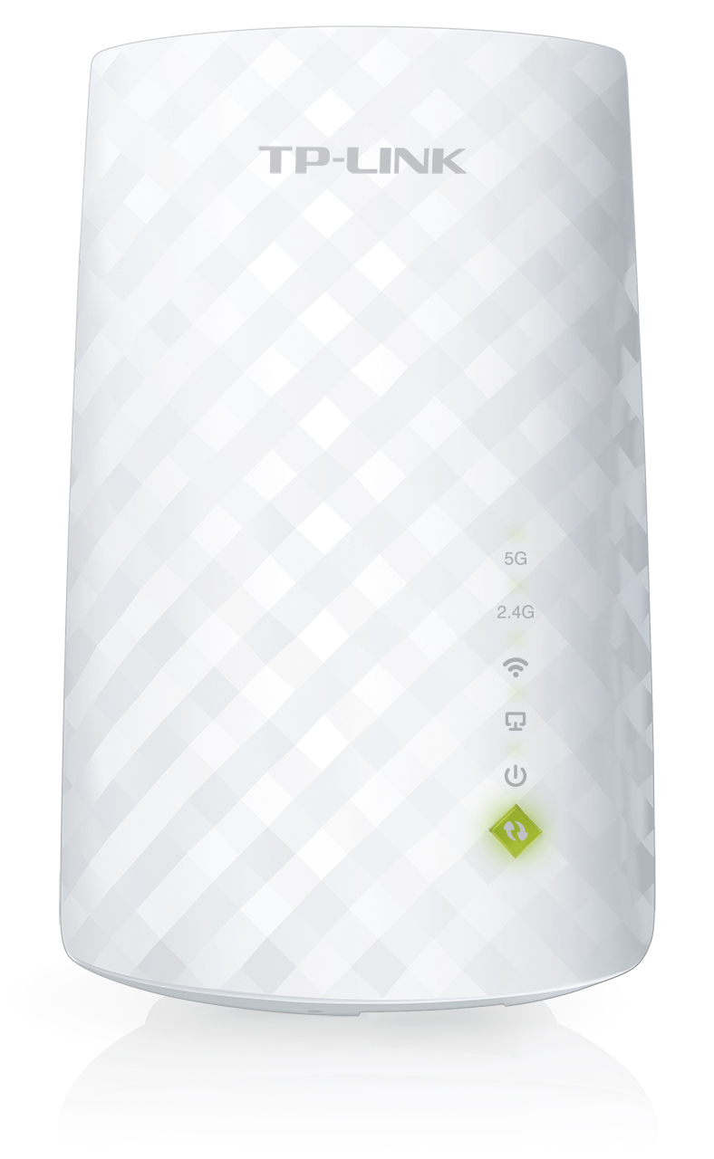 TP-Link RE200 AC750 Dual Band Wifi Range Extender/ AP, 3 interné antény, 1x10/ 100 RJ45, power schedule1 
