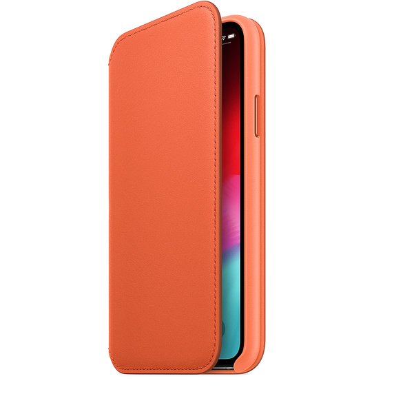 iPhone XS Leather Folio - Sunset0 