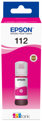 Epson 112 EcoTank Pigment Magenta ink bottle0 