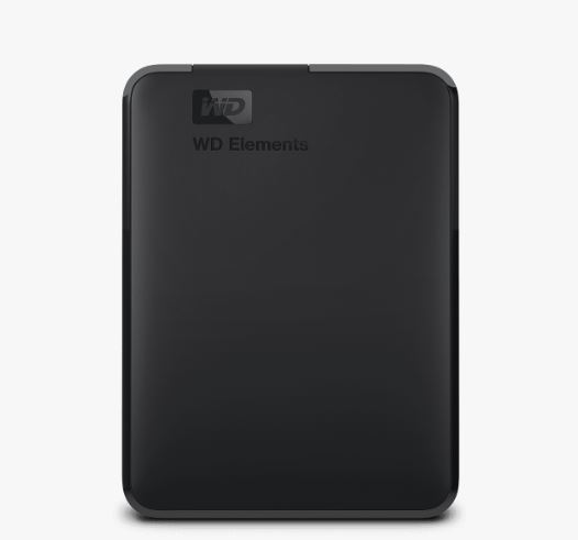 WD Elements Portable/ 5TB/ HDD/ Externý/ 2.5"/ Čierna/ 2R0 