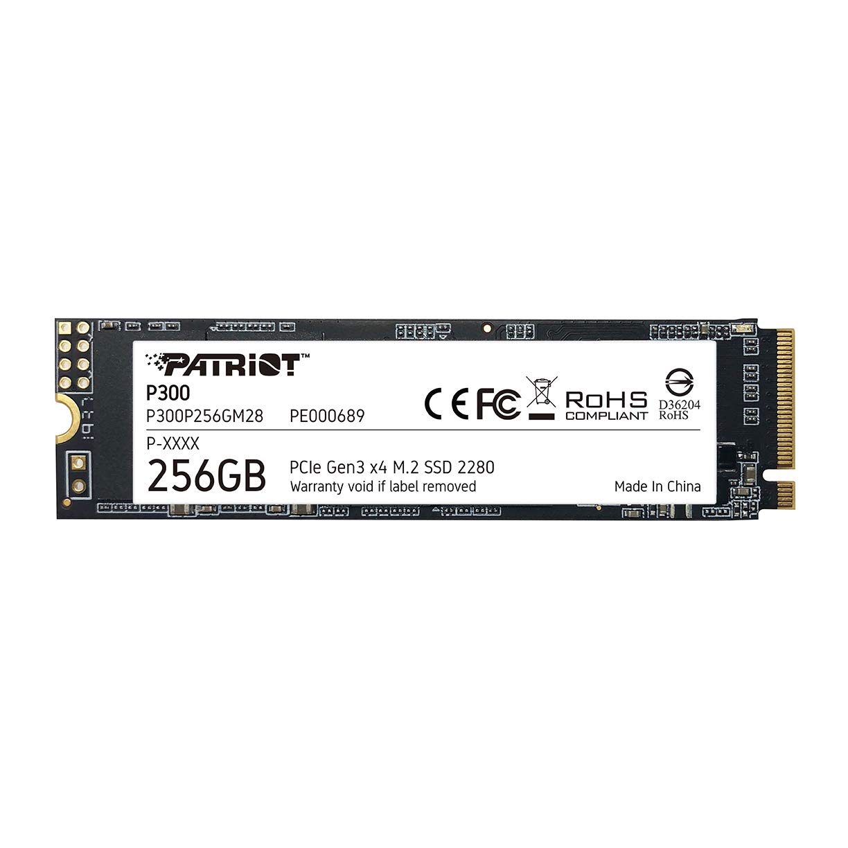 PATRIOT P300/ 256GB/ SSD/ M.2 NVMe/ 5R4 