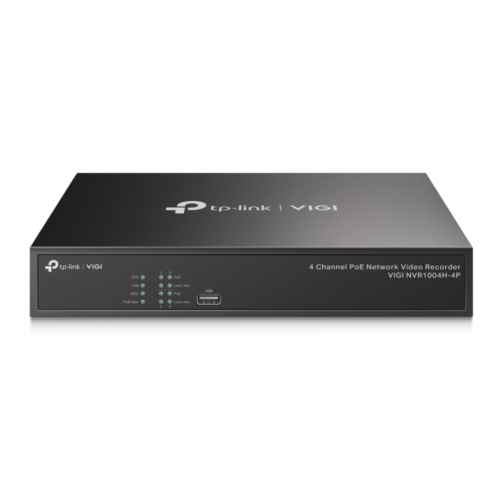 VIGI NVR1004H-4P 4 Channel POE Network Video Recorder0 