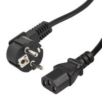 Kábel sieťový PC k AC adaptéru 3 žilový 230V - 1m0 