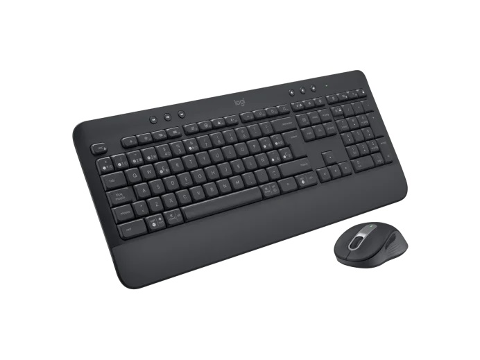 PROMO bezdrôt. set Logitech MK650, graphite CZ/ SK2 