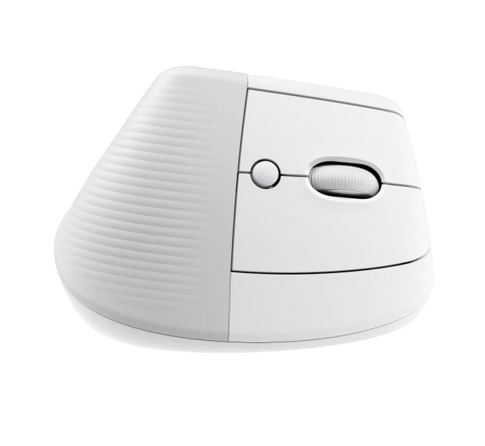 Logitech Lift/ Vertikálna/ Optická/ Pre pravákov/ 4 000 DPI/ USB+BT/ Svetlo šedá2 