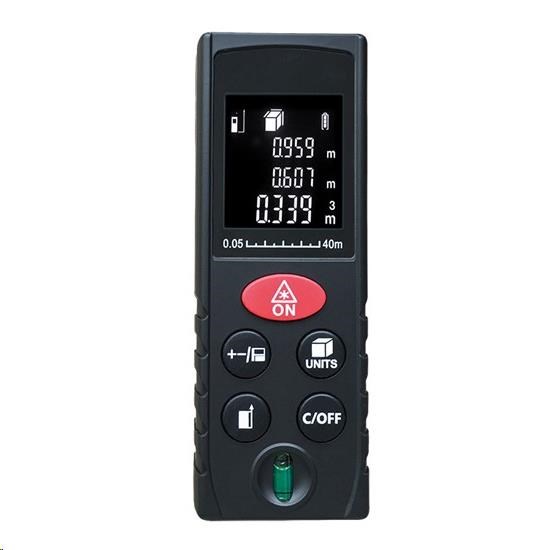 Solight laserový měřič vzdálenosti,  0, 05 - 40m0 