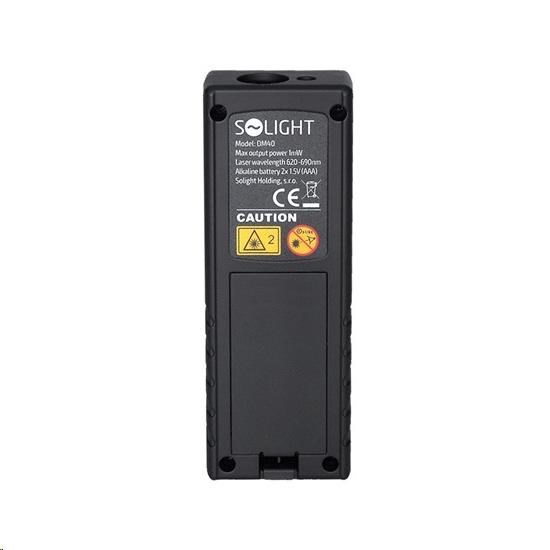 Solight laserový měřič vzdálenosti,  0, 05 - 40m3 