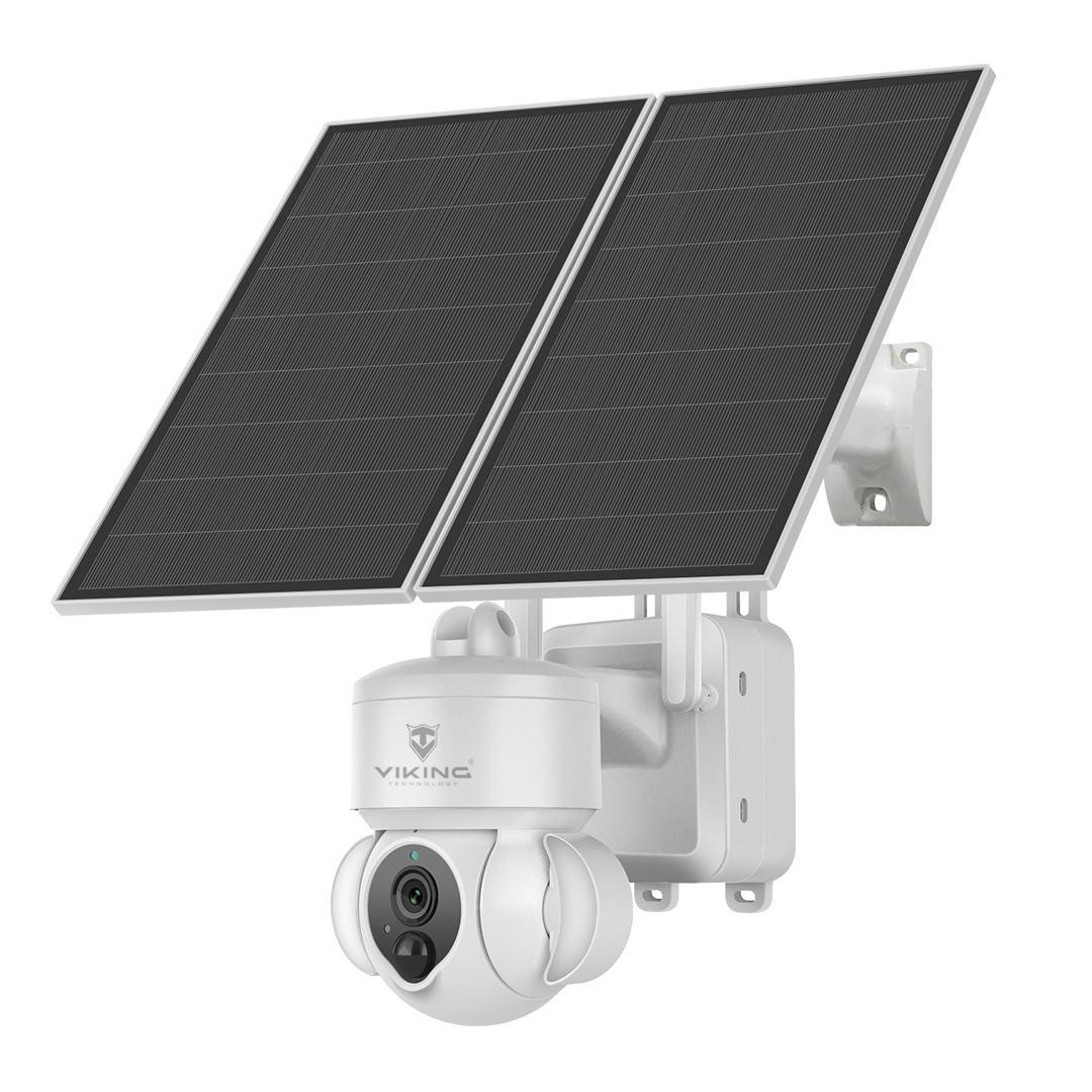 Solárna HD kamera Viking HDs03 4G/ 20000mAh/ farebné nočné videnie/ IP66/ aplikácia/ notifikácia/ biela5 