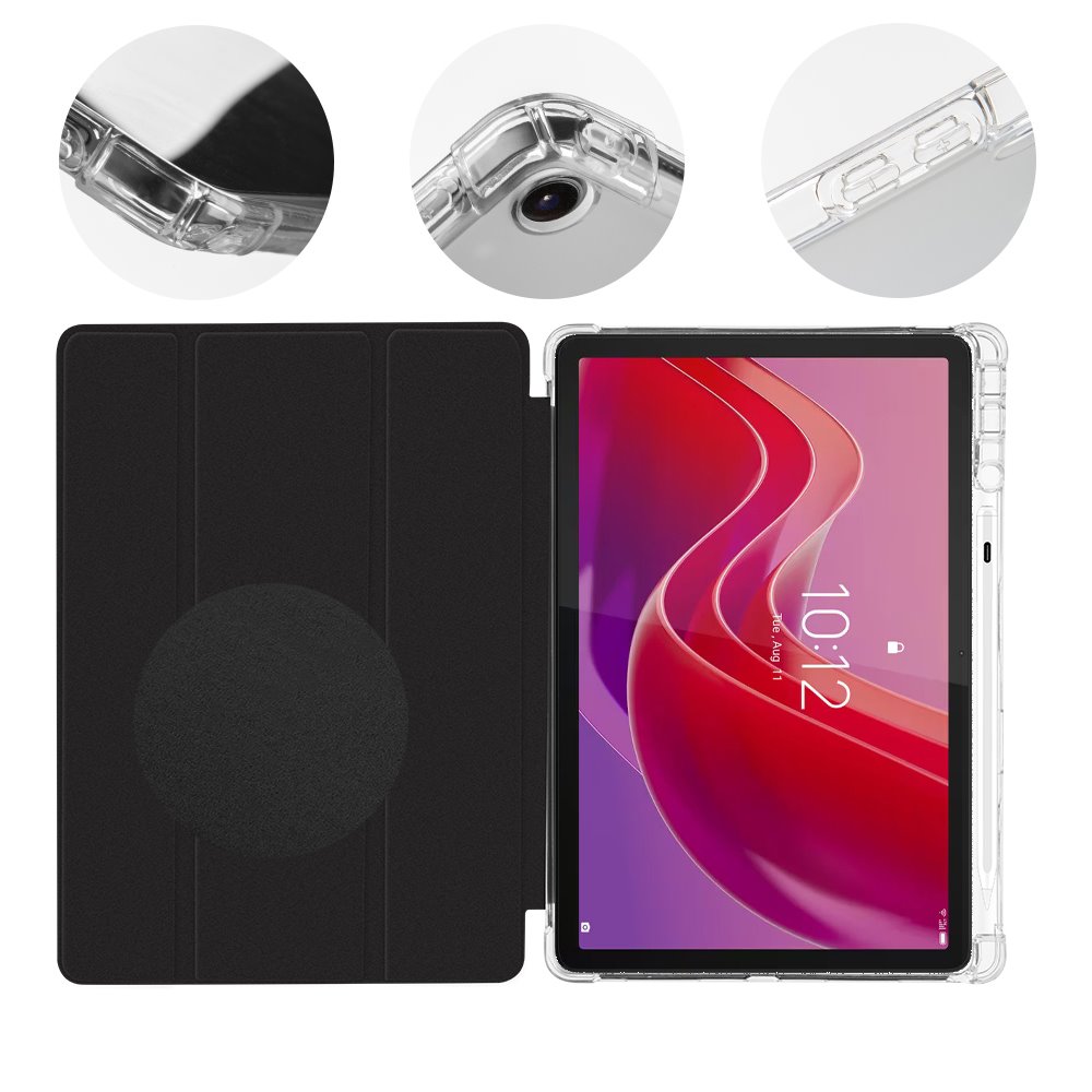 OBAL:ME MistyTab Puzdro pre Lenovo Tab M11/ M11 LTE Black1 