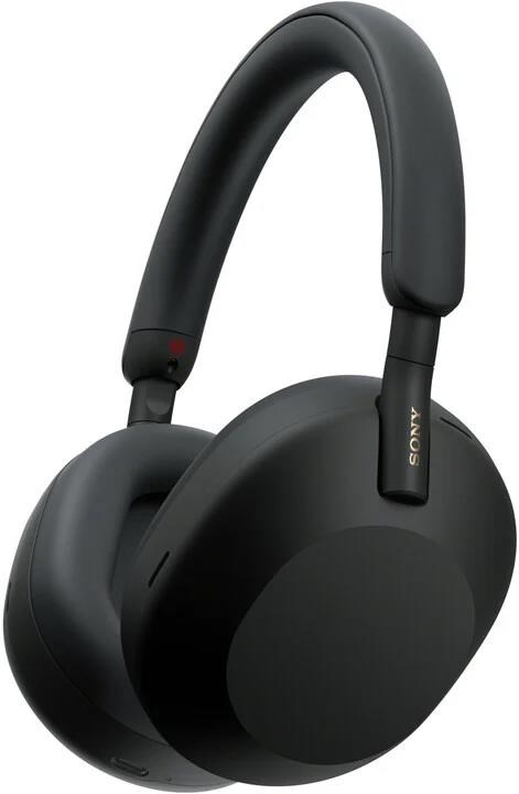 Sony bezdrátová sluchátka WH-1000XM5,  EU,  černá0 