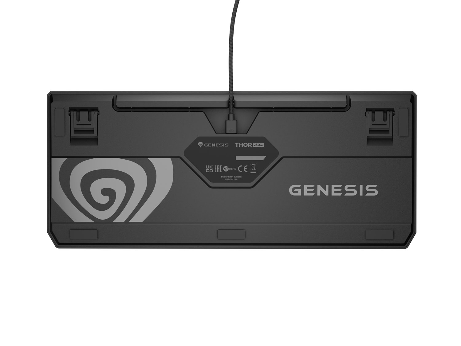 Herná klávesnica Genesis THOR 230/ TKL/ RGB/ Outemu Red/ Drôtové USB-A/ CZ- SK layout/ Čierna3 