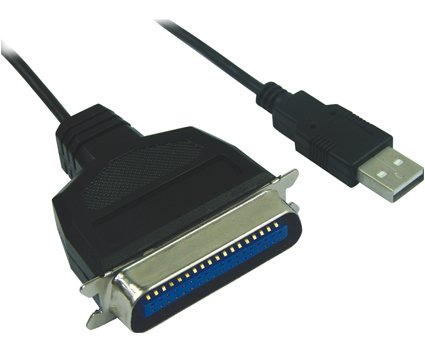 PremiumCord USB printer kábel USB na paralelný port LPT (CEN36M)0 