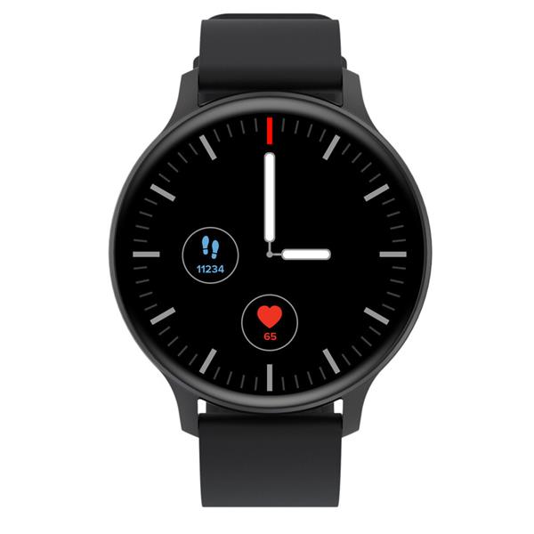 Canyon Badian SW-68, smart hodinky, BT, fareb. LCD displej 1.28´´, vodotes. IP68, 22 športov, čierne1 