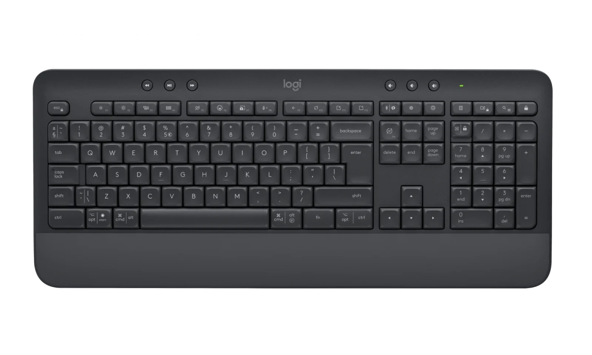 Logitech K650/ Bezdrôtová USB + Bluetooth/ CZ- SK layout/ Čierna0 