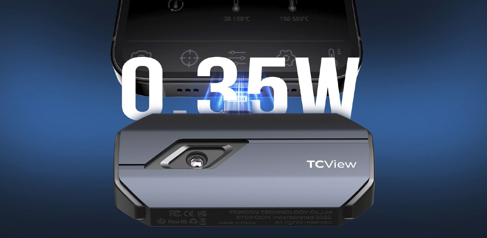 TOPDON TCView TC002 termálna infra kamera4 