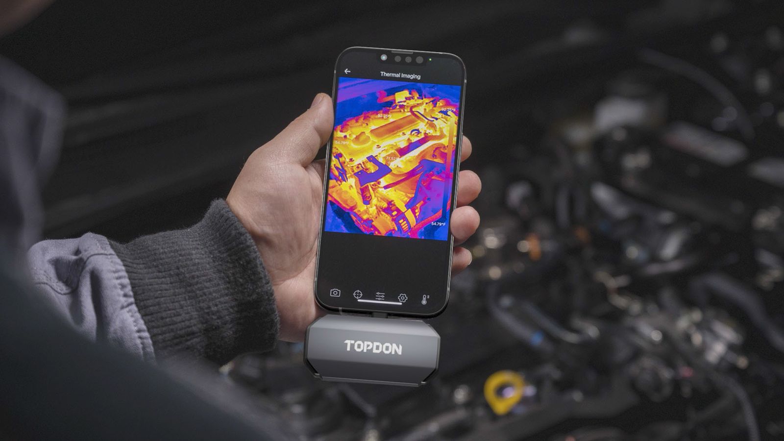 TOPDON TCView TC002 termálna infra kamera8 