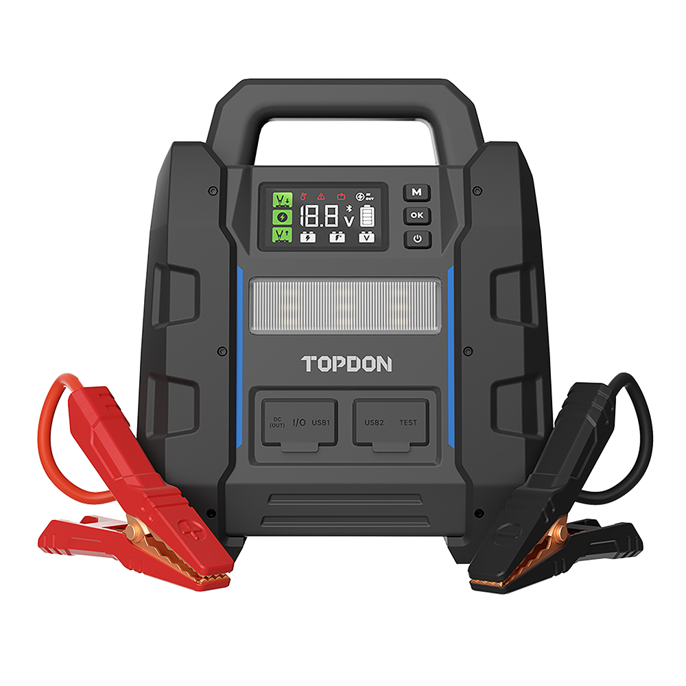 TOPDON štartér a tester autobatérie V4500Plus/ 32000mAh(120Wh)/ max. výstupný prúd 4500A/ / IP655 