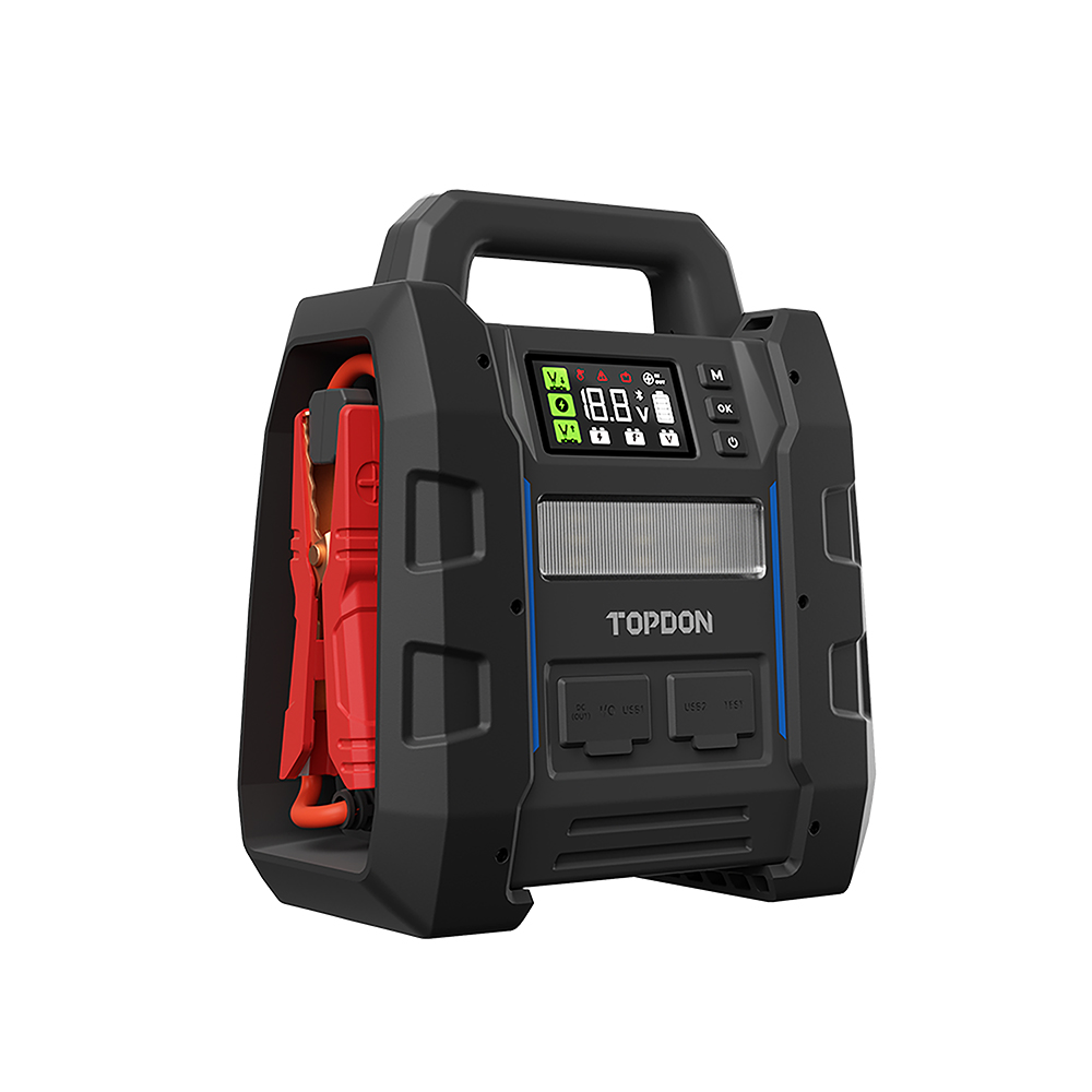 TOPDON štartér a tester autobatérie V4500Plus/ 32000mAh(120Wh)/ max. výstupný prúd 4500A/ / IP650 