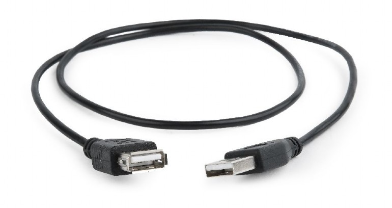 Gembird USB 2.0 extension cable, 0.75 m, black1 