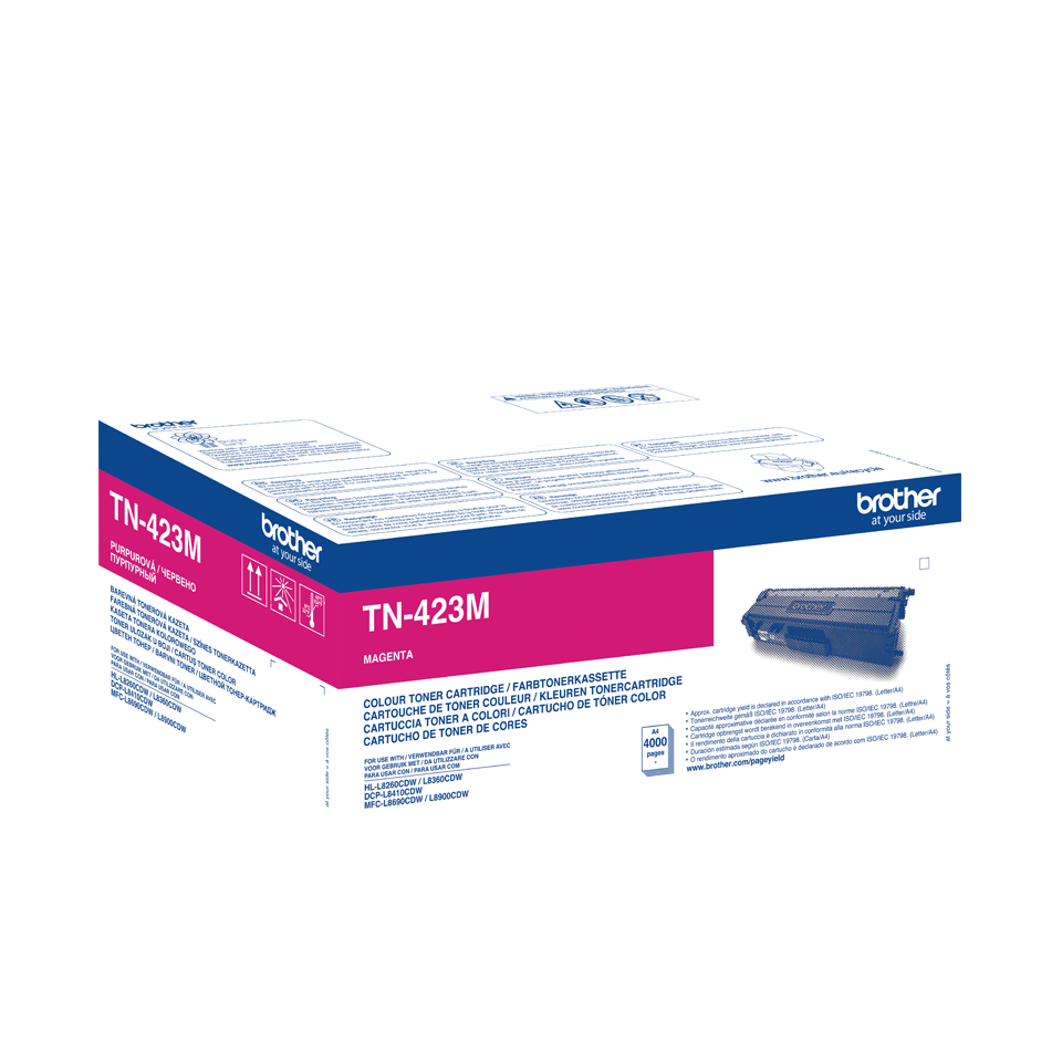 Brother TN-423M, toner magenta, 4 000 str.0 