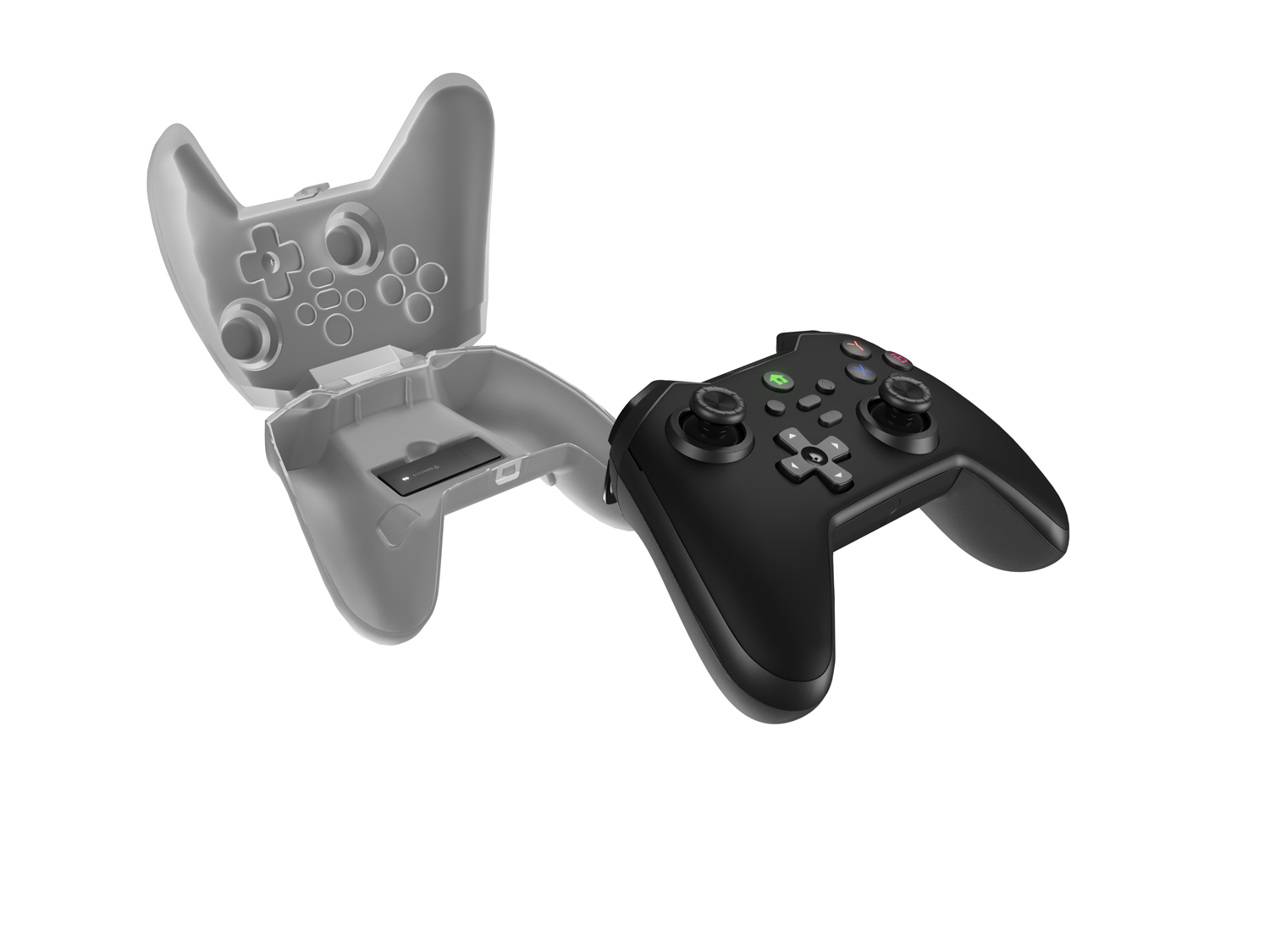 Bezdrôtový gamepad Genesis MANGAN 400 pre PC/ Switch/ Mobil, čierny3 