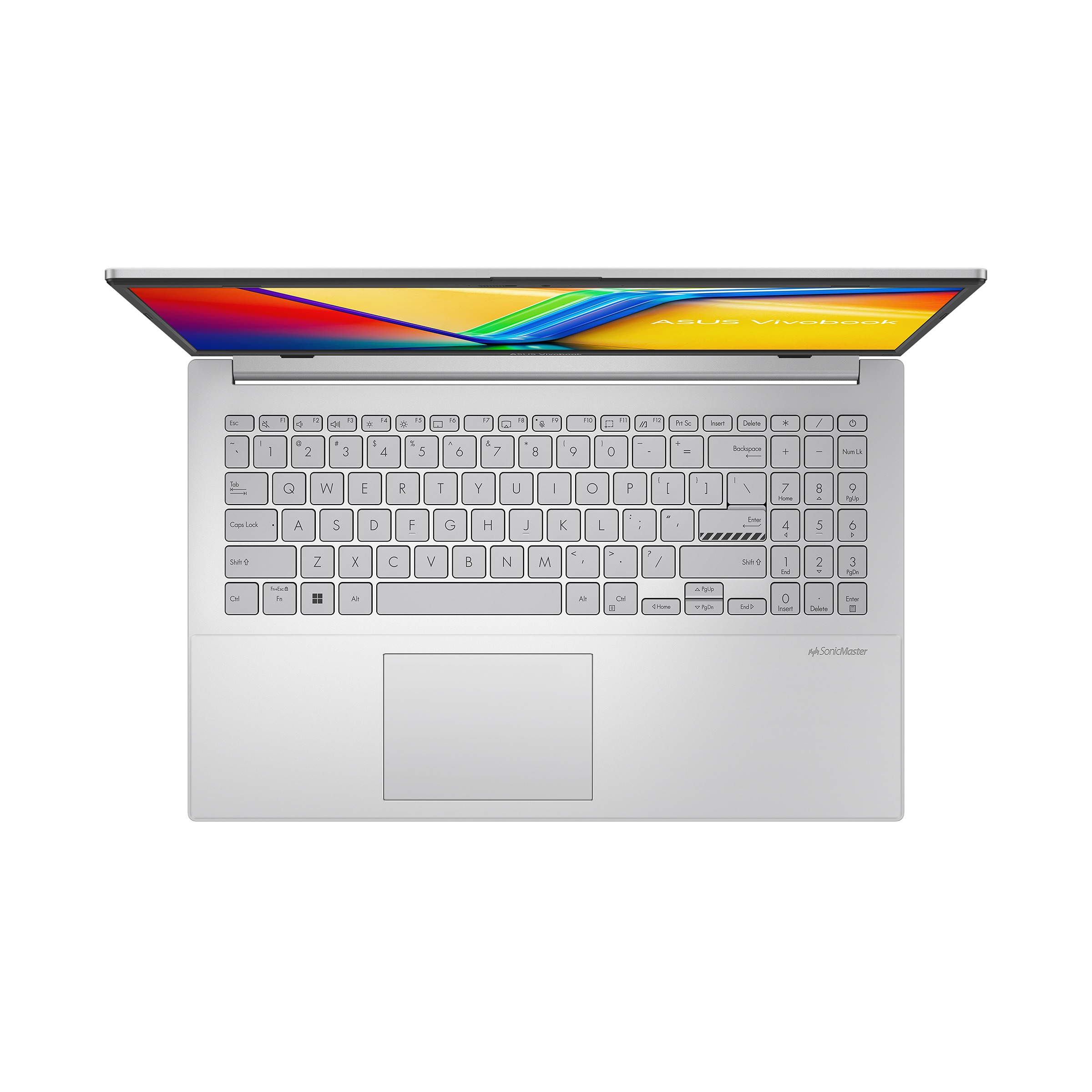 ASUS Vivobook Go 15/ E1504TA-BQ163W/ N150/ 15, 6"/ FHD/ 8GB/ 128GB/ Intel int/ W11H/ Silver/ 2R3 