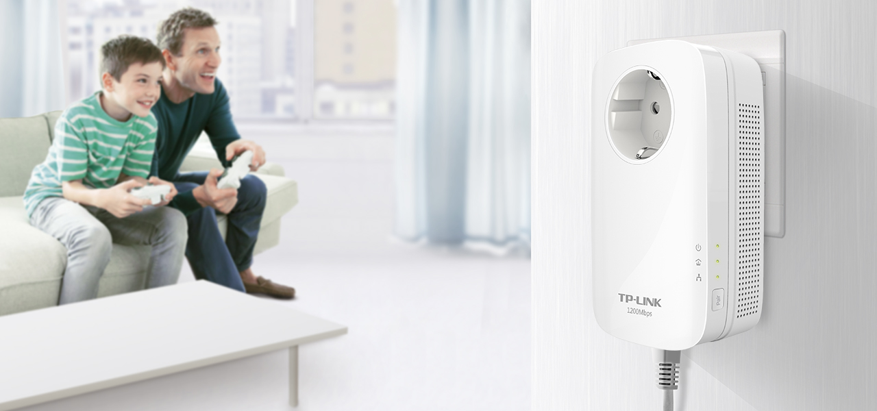 TP-Link TL-PA8010P 1200Mbps Powerline Starter Kit (2ks)3 