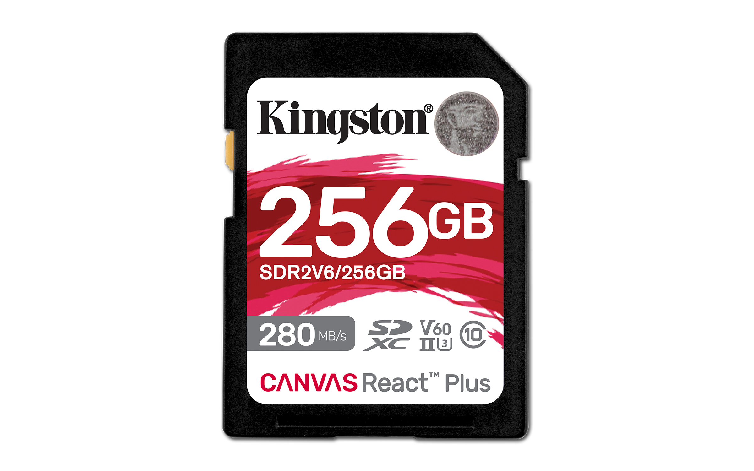 Kingston Canvas React Plus/ SDXC/ 256GB/ UHS-II U3/ Class 100 