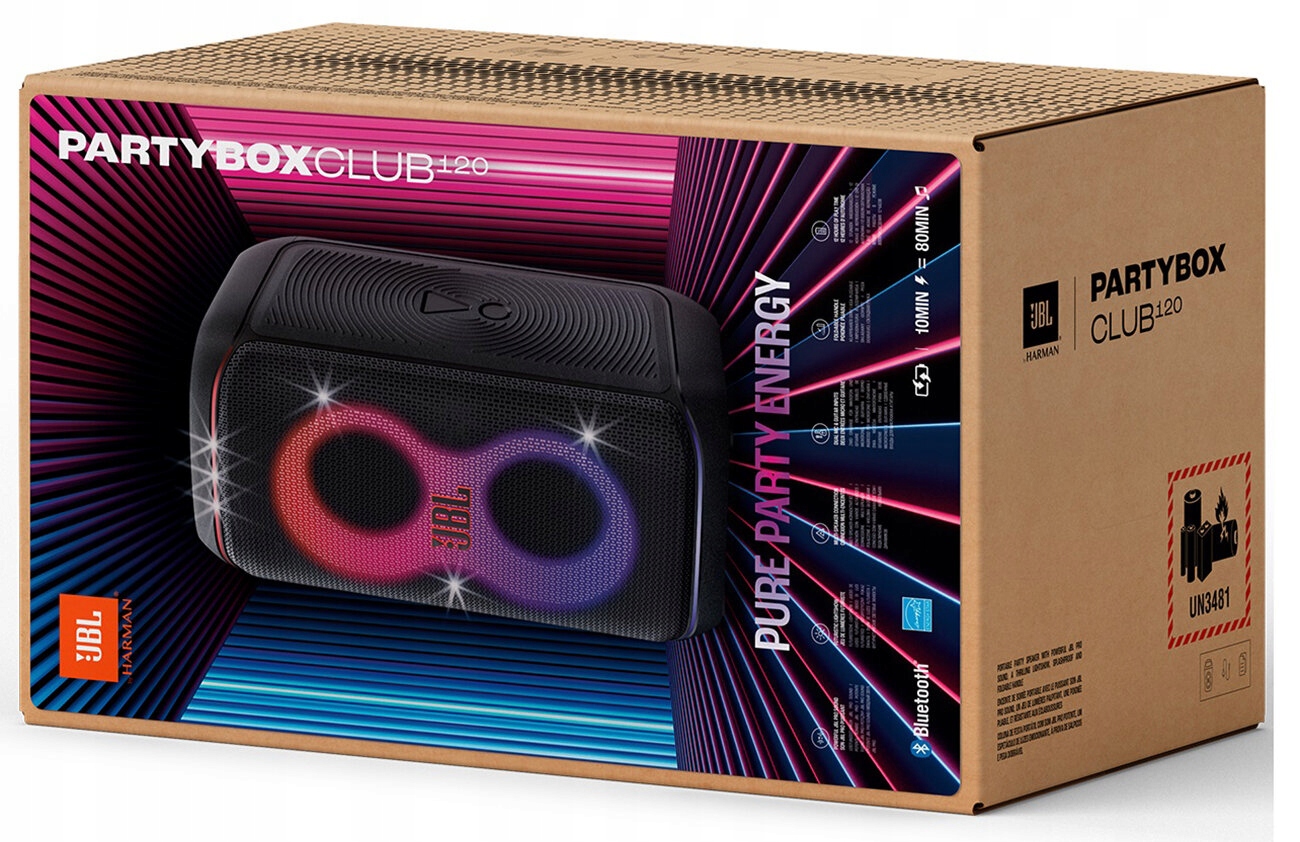 Repro JBL PartyBox CLUB 1202 