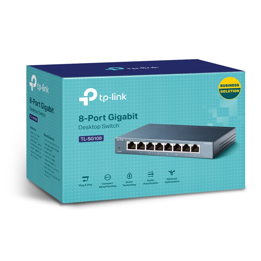 TP-Link TL-SG108 8x Gigabit Desktop Switch2 