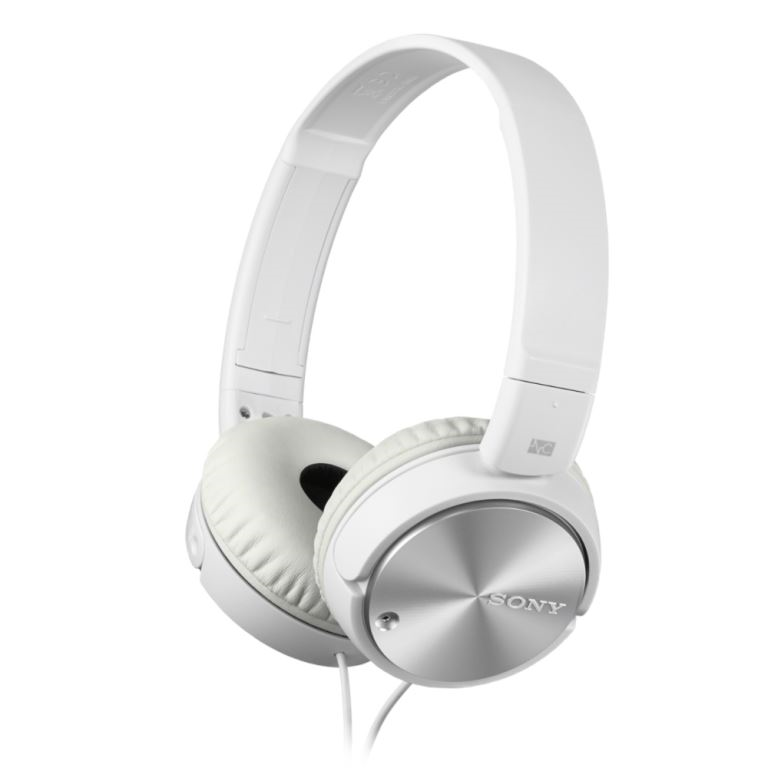 SONY sluchátka MDR-ZX110 s Noise canceling, bílé0 