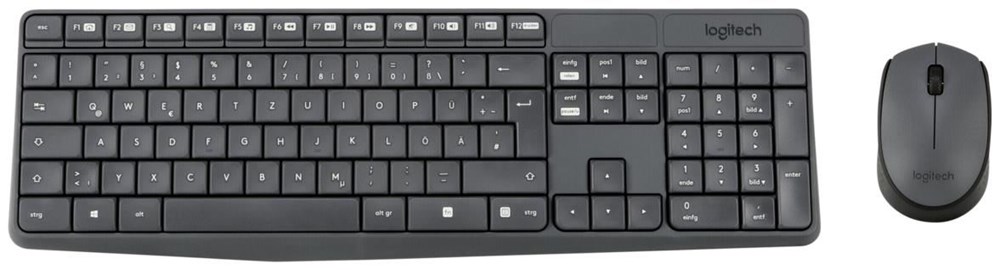 bezdrôtový set Logitech Wireless Desktop MK235, CZ/ SK0 