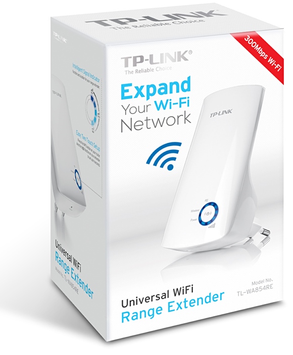 TP-Link TL-WA854RE 300Mbps univerzálny bezdrôtový extender 300 Mbit/ s5 