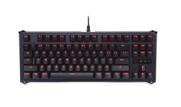 A4tech Bloody Klávesnice B930,  herní klávesnice,  mechanická,  drátová,  Orange Switch,  CZ/ SK,  Černá