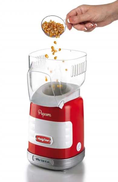Ariete popkornovač Party Time Pop Corn 2956, červený1