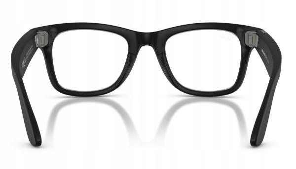 Meta Ray-Ban Gen2 Wayfarer, Matte Black, Clear3