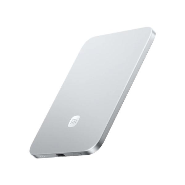 Xiaomi UltraThin Magnetic Power Bank 5000mAh 15W - Glacier Silver