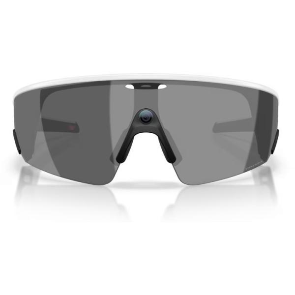 Meta Oakley Vanguard prizm black lenses, white frame