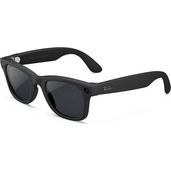 Meta Ray-Ban Gen2 Wayfarer, Matte Black, Clear/ Grey Transitions (Large)1