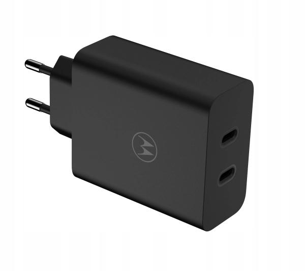 Nabíjačka MOTOROLA TurboPower 125W 2x USB-C Čierna2