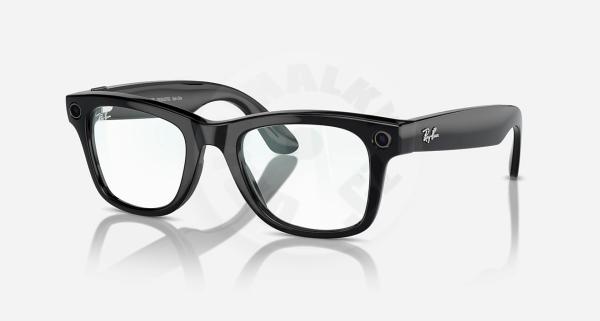 Meta Ray-Ban Gen1 Wayfarer - Matte Black/ Clear to Graphite Green Transitions1