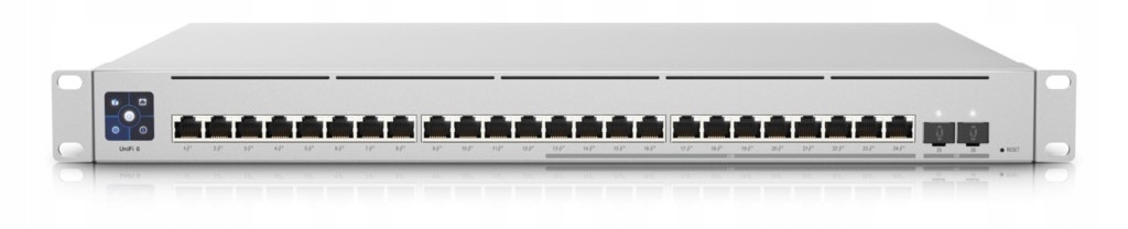 Ubiquiti UniFi switch Gen2 USW-Enterprise-24-PoE  Layer3  12x 2,5Gbps + 12x 1Gbps + 2x SFP+   POE/POE+ (400W)0 