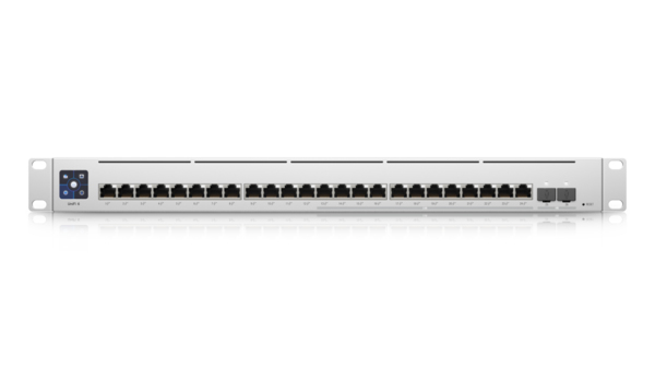 Ubiquiti UniFi switch Gen2 USW-Enterprise-24-PoE  Layer3  12x 2,5Gbps + 12x 1Gbps + 2x SFP+   POE/POE+ (400W)3 