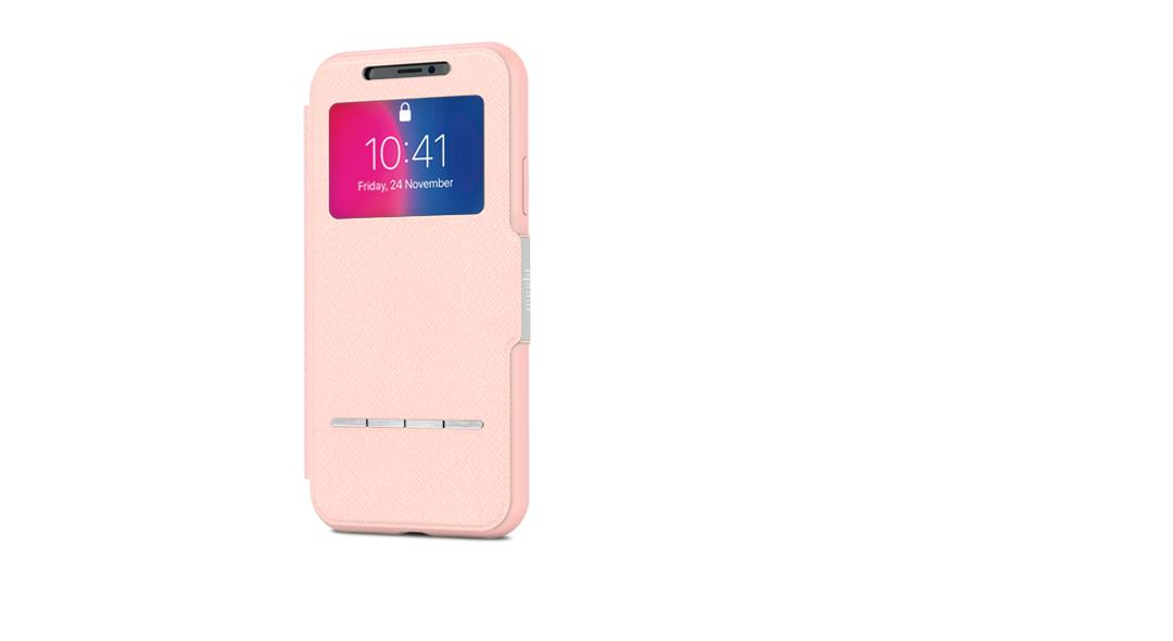 puzdro iphone X/Xs Moshi SenseCover Luna Pink *1 