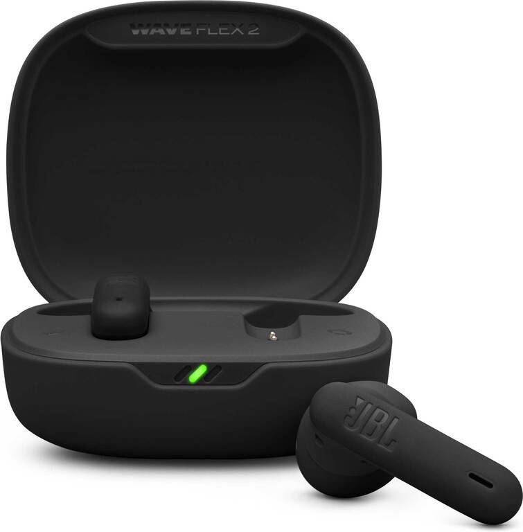 JBL Headphones In-Ear Wave Flex 2 black0 