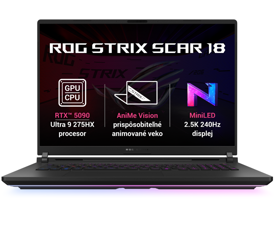 Asus Rog Strix Scar 18 G835LX-NEBULA007X0 