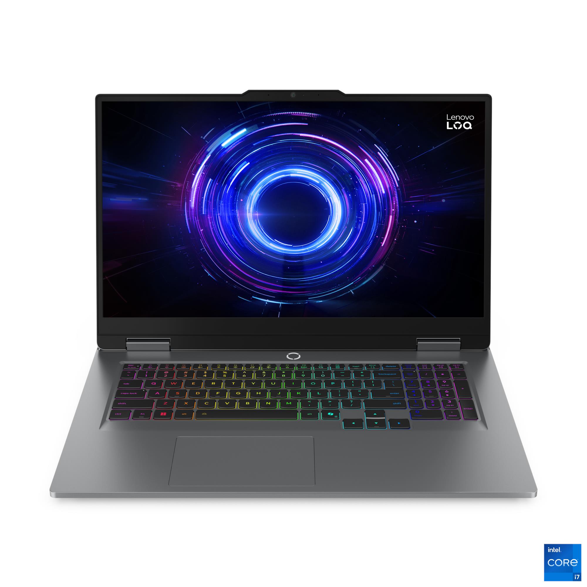 Lenovo LOQ 17IRX10 Intel i7-14700HX 32GB 1TB-SSD 17.3"FHD IPS AG RTX5070-8GB DOS Luna Grey5 